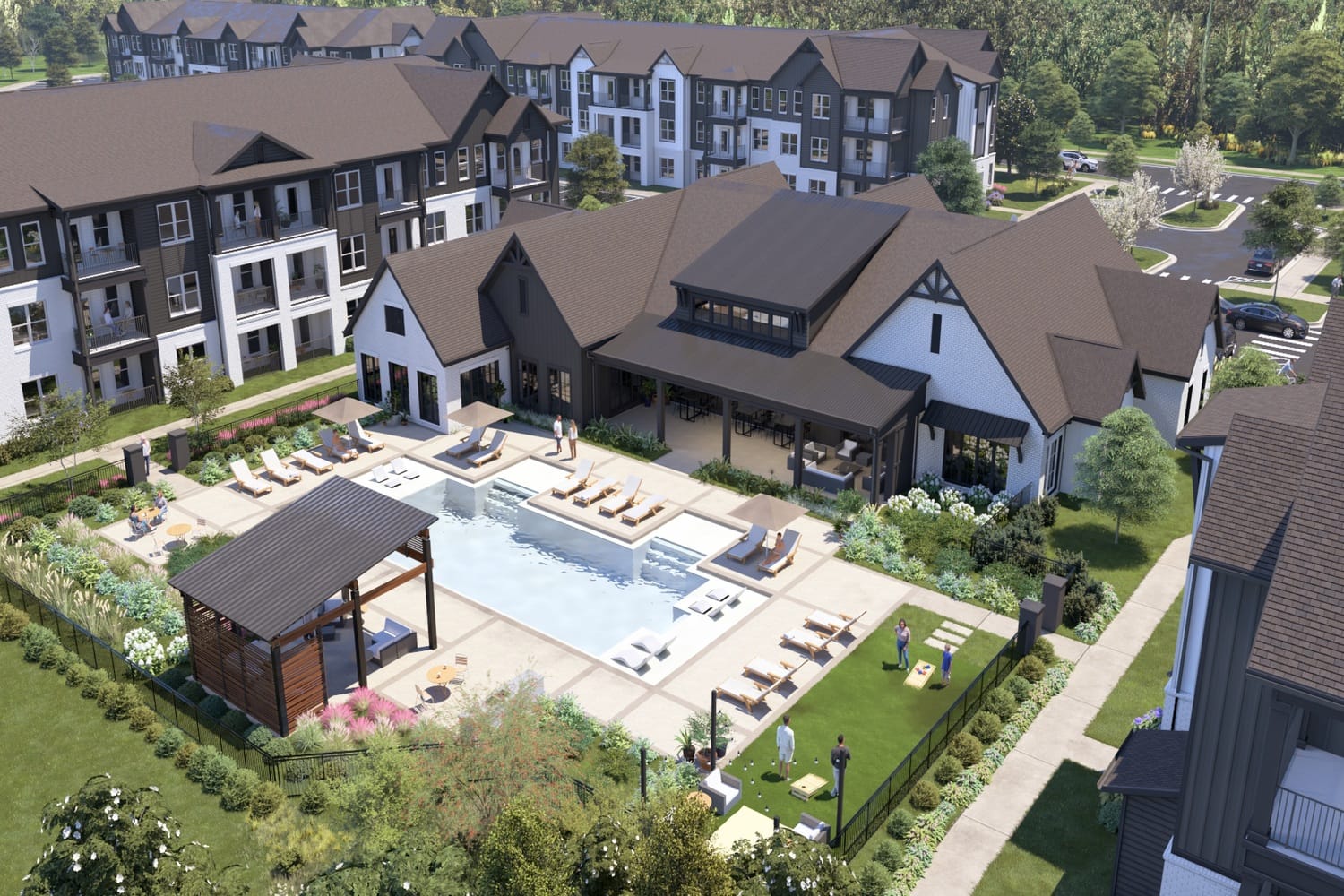 Waters at Robinwood: 288 units, 8 buildings, 3 stories